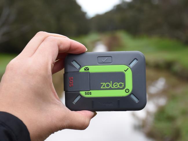 Zoleo supplied for Weekend Australian Review