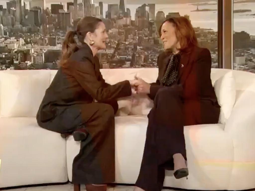 Drew Barrymore has been criticised for her ‘cringe’ interview with Kamala Harris.