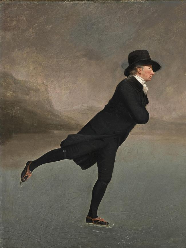 The Reverend Robert Walker Skating on Duddingston Loch by Henry Raeburn