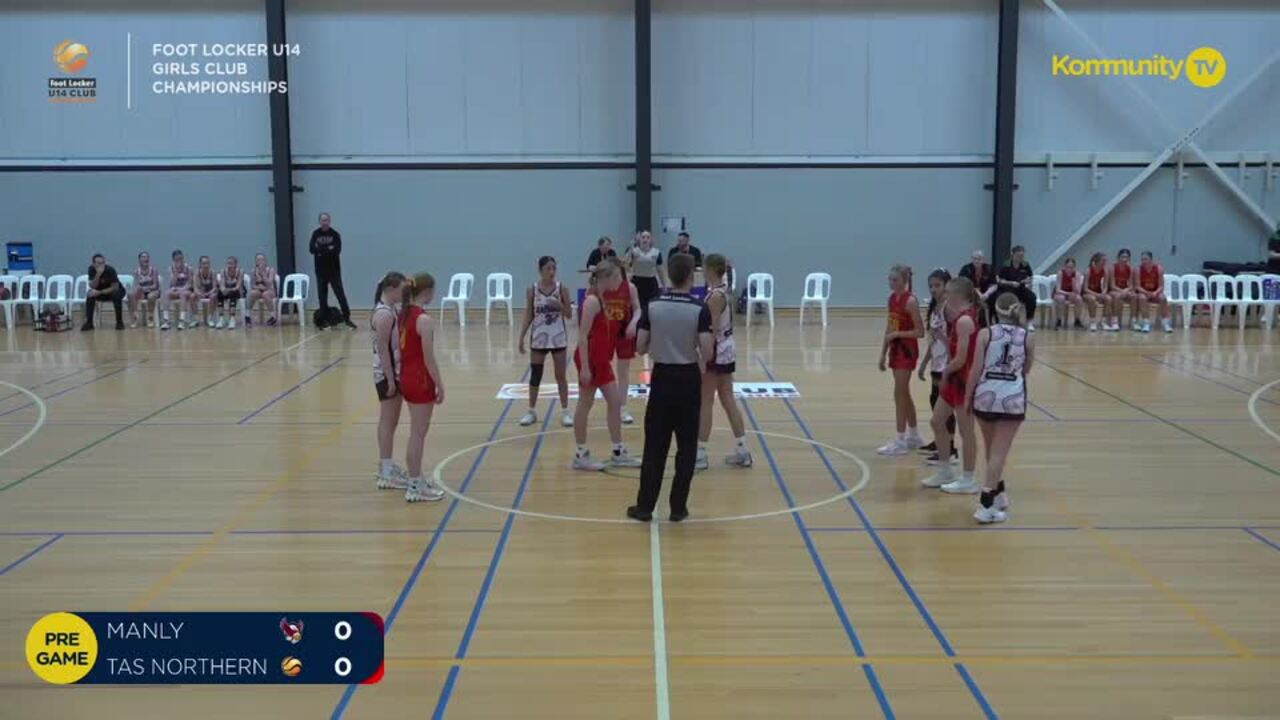 Replay: Manly Warringah Sea Eagles v Tasmania Northern Tigers (Girls) - 2024 Basketball Australia U14 Club Championships Day 2