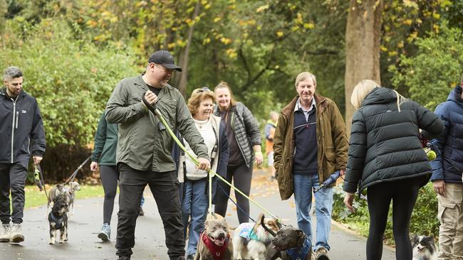 Million Paws Walk in the Adelaide Botanic Gardens, Sunday, May 28, 2023. Picture: Matt Loxton