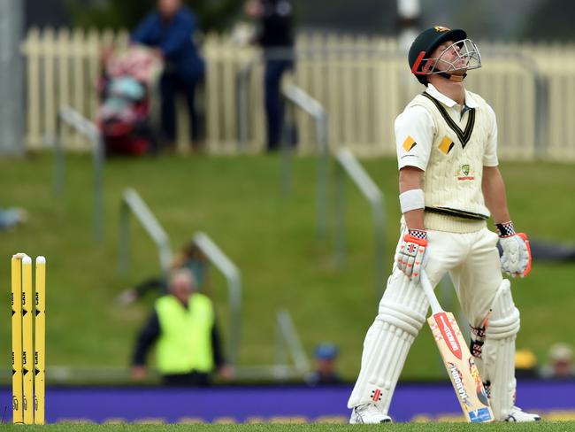 TV ratings have slumped 25 per cent as the Australia test’s teams woes continue.