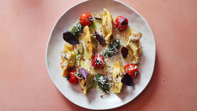 The ricotta agnolotti at Ragazzone in Ballarat. Picture Rebecca Michael.