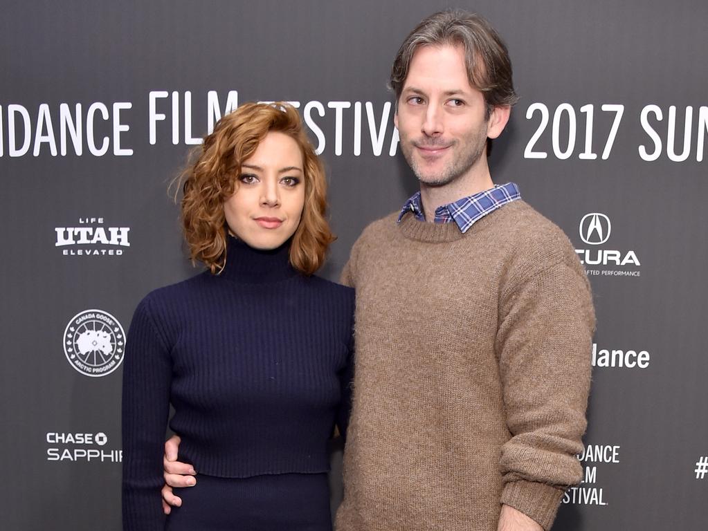 Writer and director Jeff Baena, the husband of Aubrey Plaza, has tragically died. Picture: Getty Images