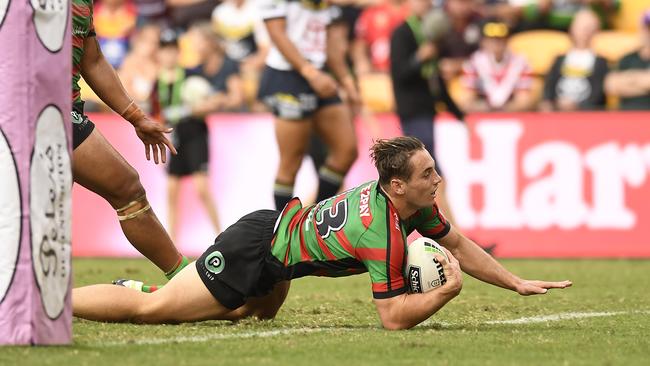 Cameron Murray scored a try in a classy performance for South Sydney. Picture: Getty Images