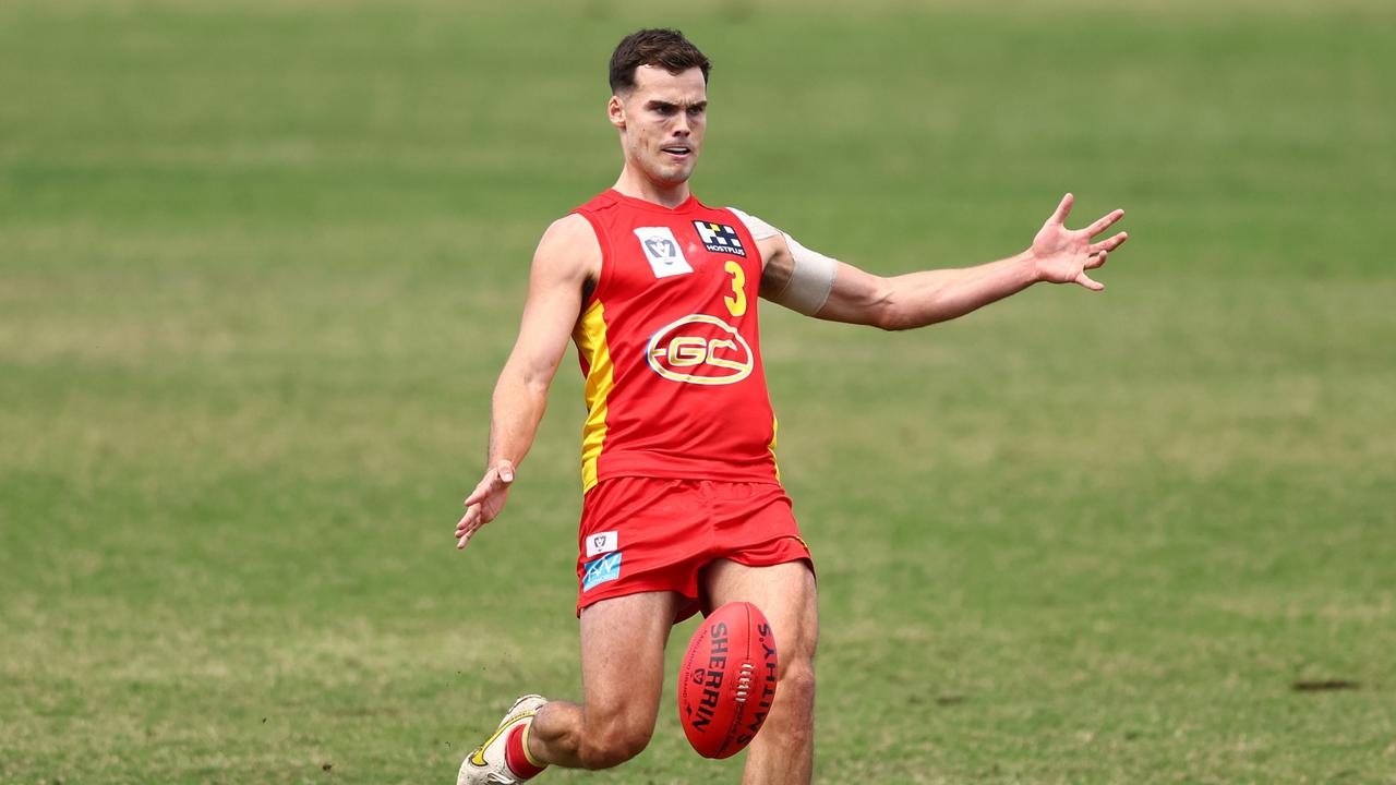 The Suns were forced to offload midfielder Jack Bowes and the 7th pick in this year’s draft to the Cats due to cap concerns. Picture: Getty