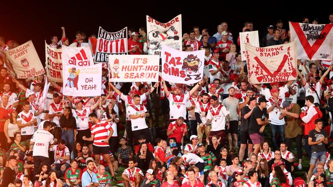 Dragons fans are aiming the ire at the coach now. Image: Cameron Spencer/Getty Images