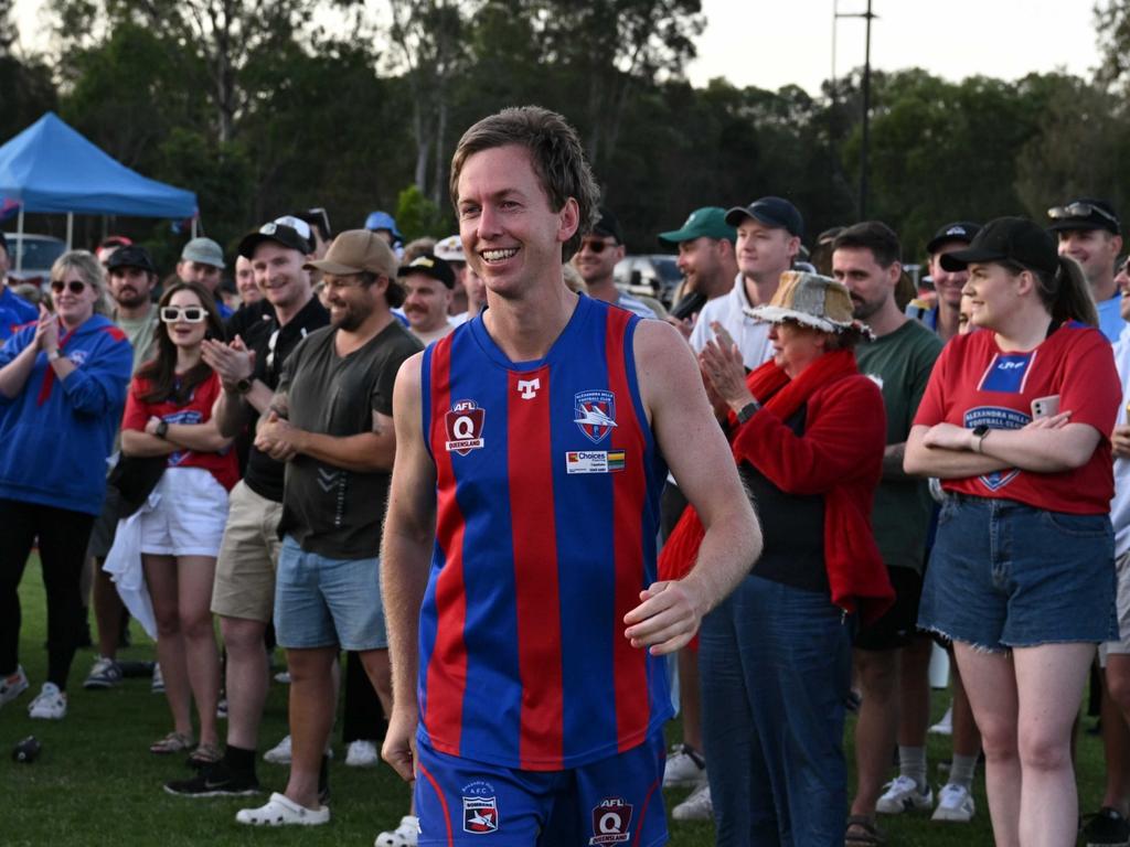 Jacob Apted of Alexandra Hill Bombers won the best on ground award for the QFA Div 2 North Seniors. Picture: Supplied