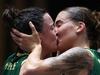 The engaged couple shooting for gold as Olympic teammates