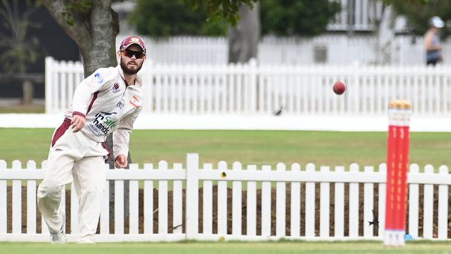 Second grade club cricket Toombul v the Gold Coast . Picture, John Gass