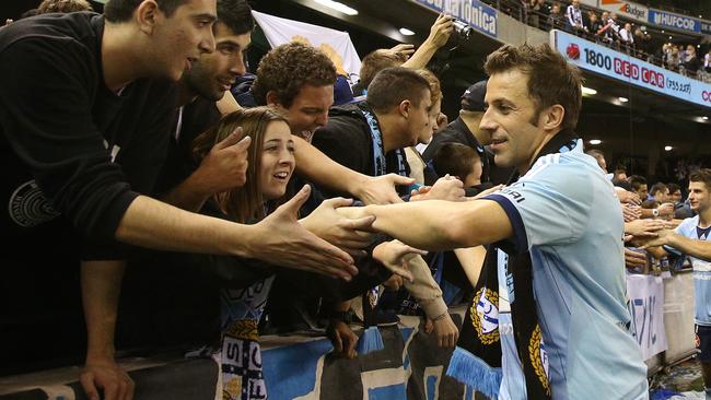 Alessandro Del Piero was understandably a fan’s favourite during his time in Sydney.