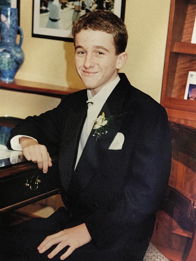 Molloy as a teen. (Picture: Supplied)