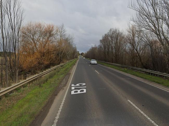 A driver has been killed in a crash on the Northern Hwy in Moranding. Picture: Google Streetview