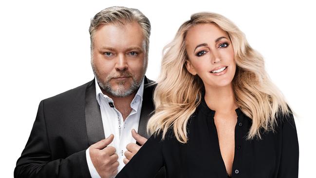 KIIS FM co-hosts Kyle Sandilands and Jackie O Henderson. Source: Radio Alive