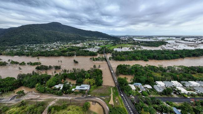 Recent record flooding in Cairns has not helped with supply issues. Picture: Brendan Radke