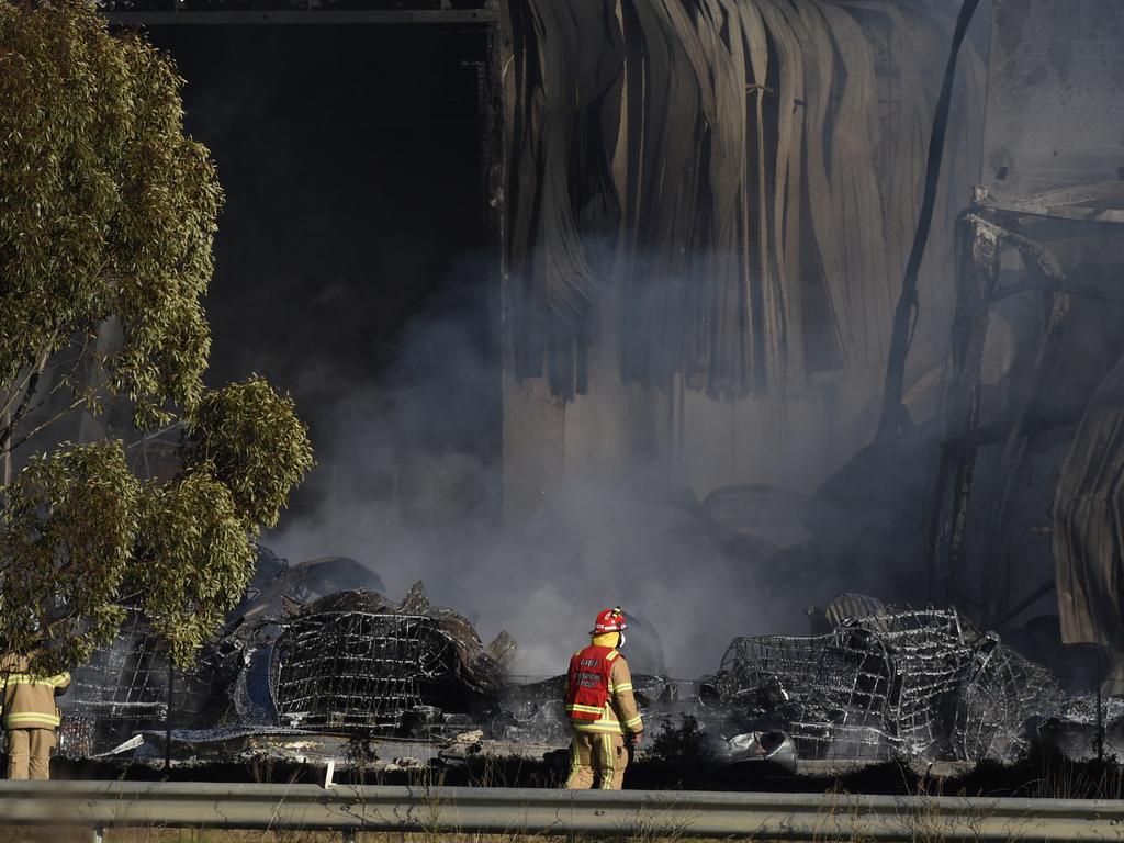 It is understood the Derrimut factory is both a storage facility for fuel and responsible for mixing a number of various chemicals on site. Picture: NewsWire / Andrew Henshaw