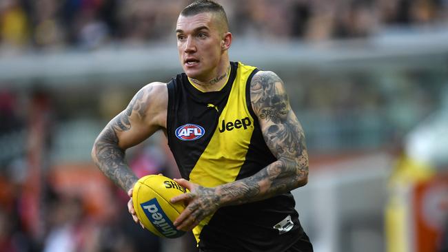 Dustin Martin has been unstoppable this year. Picture: AAP Images