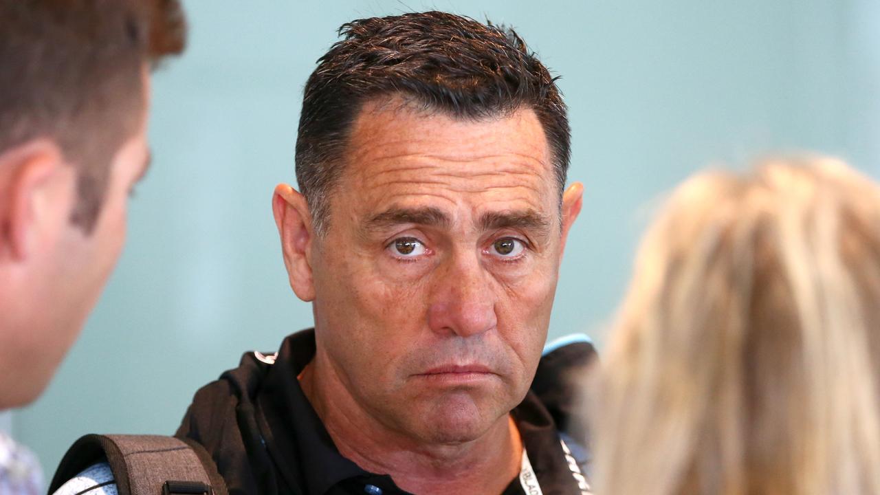 Cronulla Sharks coach Shane Flanagan is facing suspension from the game. 