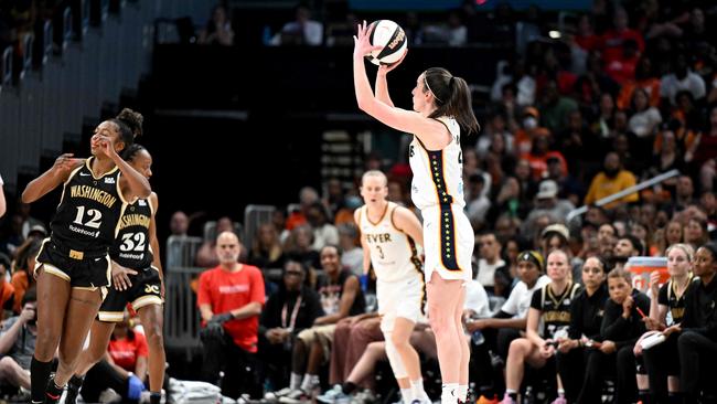 Clark has helped bring millions of eyeballs to the WNBA. Greg Fiume/Getty Images/AFP.