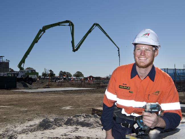 Third year apprentice builder Noah Brown named best apprentice. Thursday, 16th Jul, 2020.