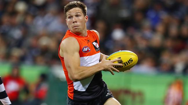 Toby Greene has been described as the Giants’ Lance Franklin. Picture: Michael Klein