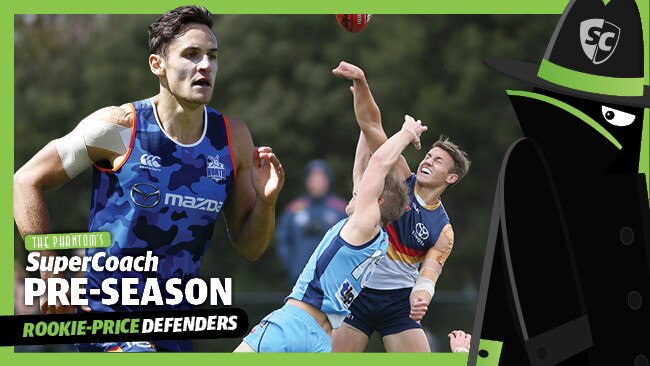 SuperCoach pre-season. The Phantom’s rookie-priced defenders