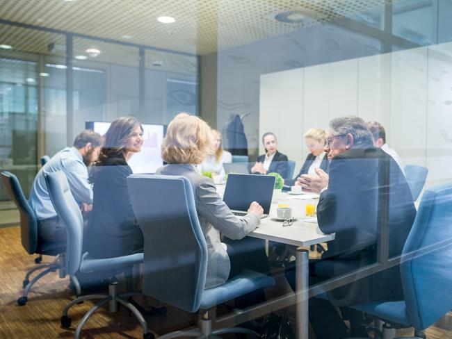 Business people on a meeting in the conference room.