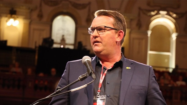 Australian Workers Union national secretary Paul Farrow.