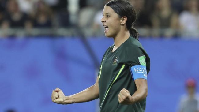 There was no stopping Sam Kerr.