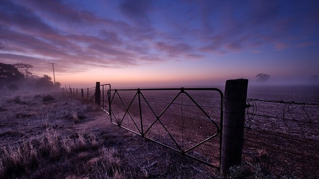 Beautiful morning: Sunrise near Hopetoun, a few kilometres from town along the Hopetoun-Walpeup Road. Picture: Noel Butcher