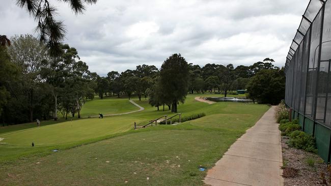 Cammeray Golf Club will be used as one of the construction sites. Picture: Toby Zerna