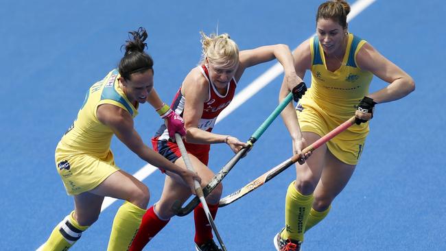 The Hockeyroos remain a force in world hockey. Picture: PA via AP