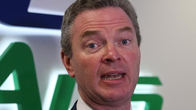 Christopher Pyne has defended the “lethal” capabilities of the JSF. Pic: Kym Smith