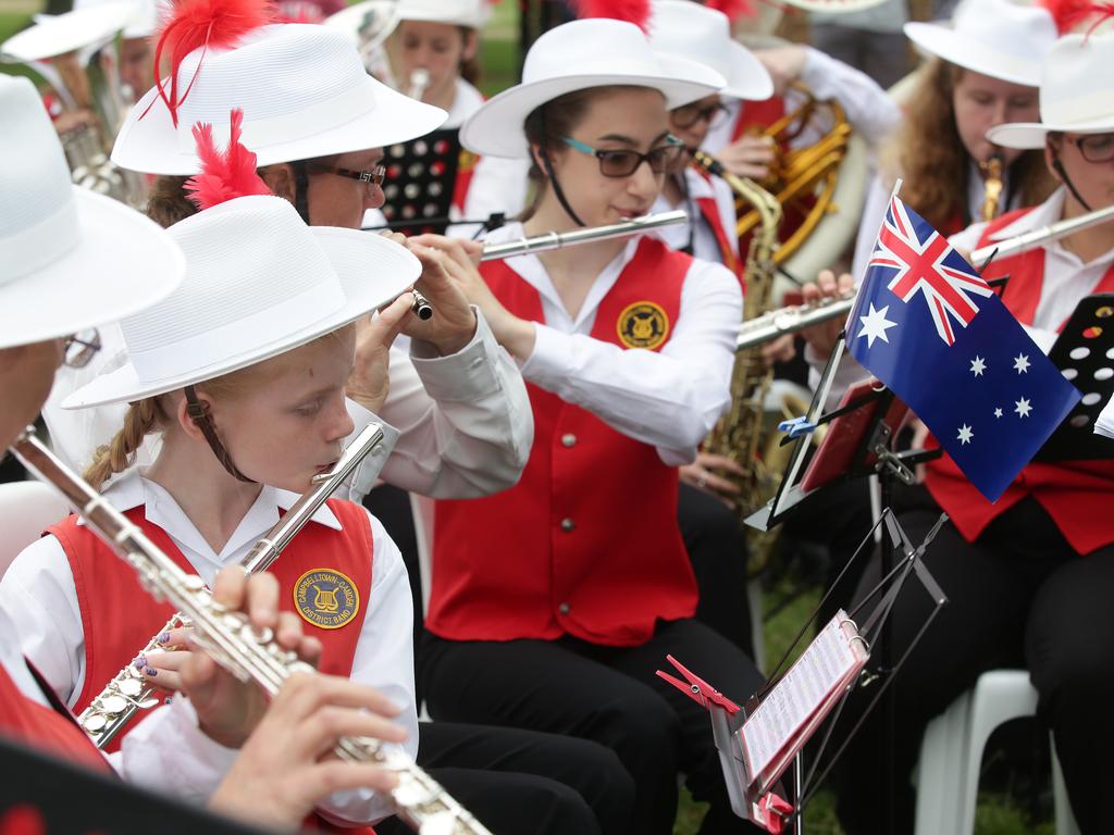 Australia Day civic ceremony, Koshigaya Park, Campbelltown. Picture: Timothy Clapin