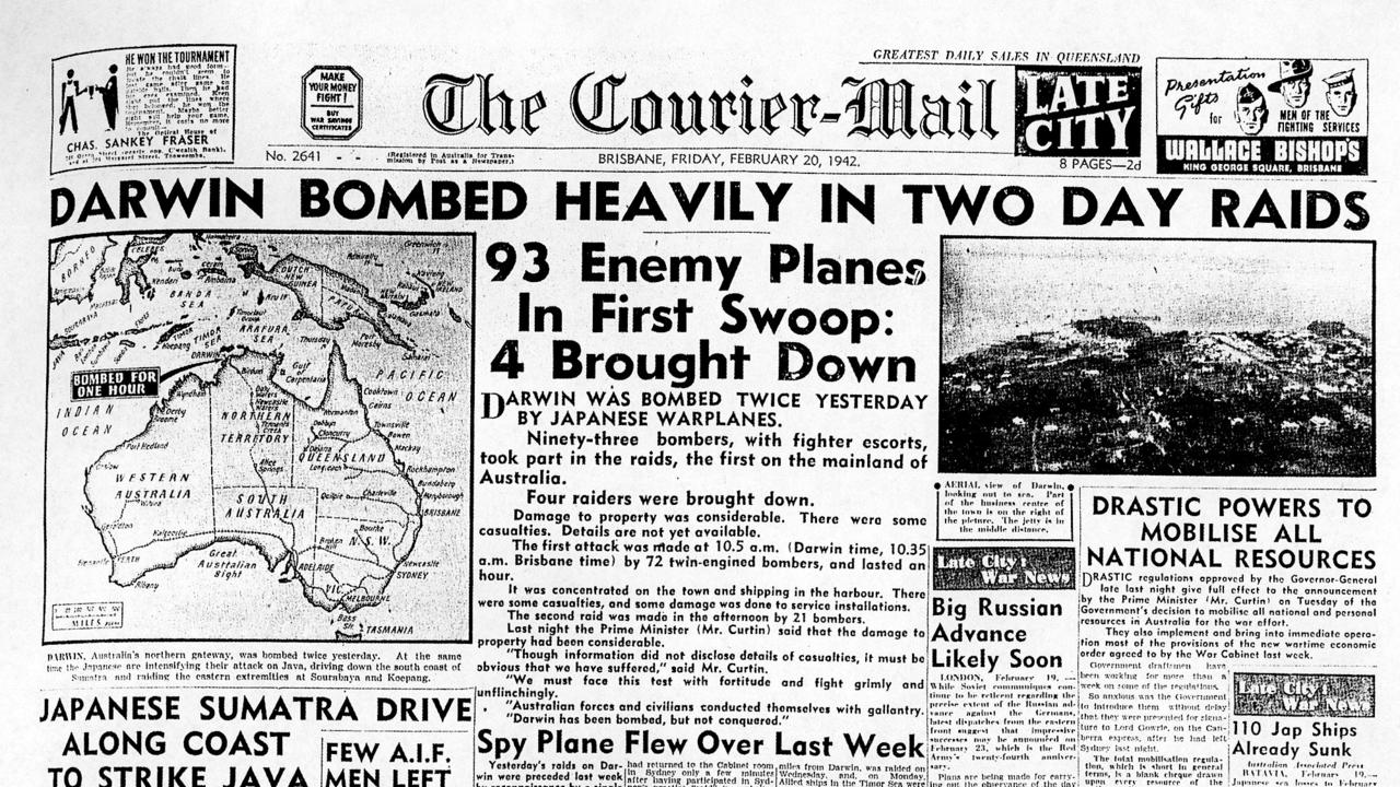 Wwii Australia Shaken By Japans Entry World War 2 Daily Telegraph