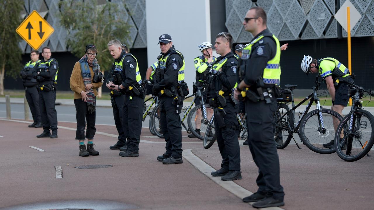 Greens Senator Dorinda Cox ‘manhandled’ during Palestine protest in ...