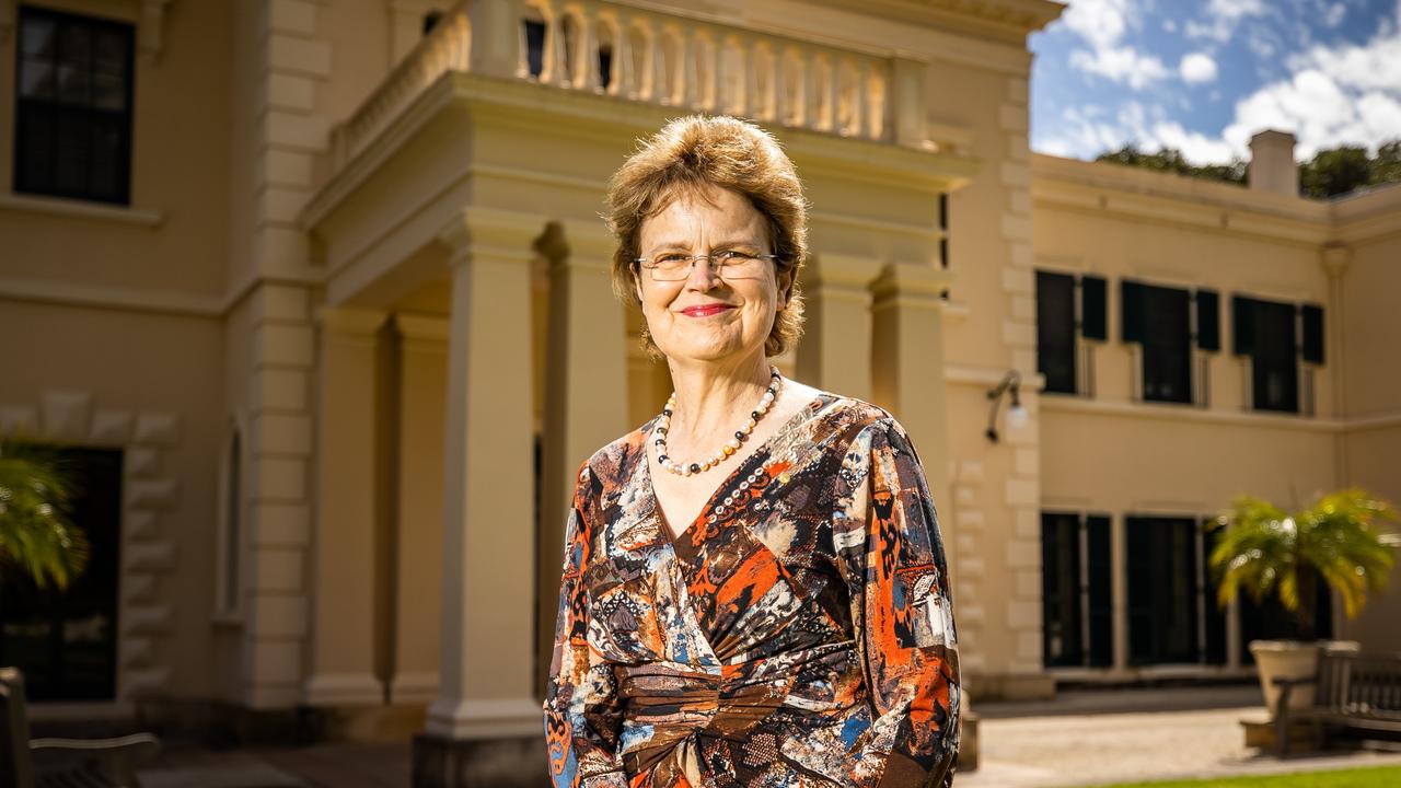 South Australian Governor Frances Adamson … the term “His Excellency” will change to “the governor” rather than ‘Her Excellency’. Picture: Tom Huntley