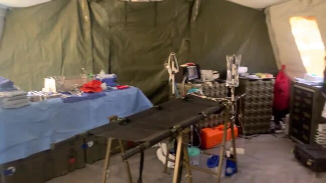 Inside look at MRF-D's surgical tent