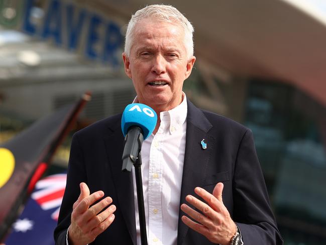 Australian Open tournament director Craig Tiley. Picture: Graham Denholm/Getty Images