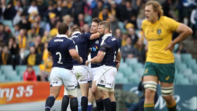 The Wallabies slipped to fourth in the World Rugby rankings, but remain ahead of Scotland despite Saturday’s defeat.