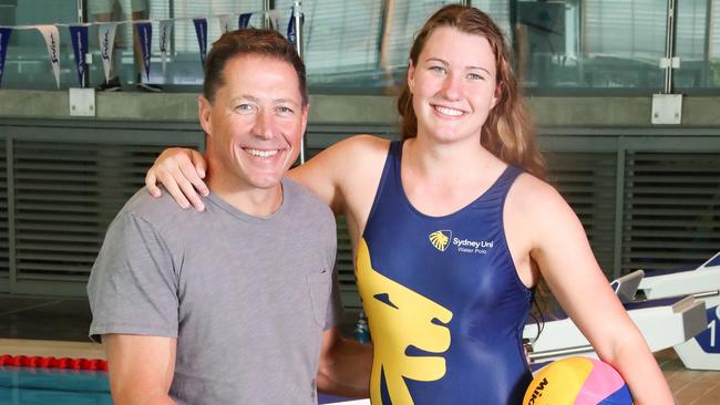 Tilly Kearns, with dad Phil, gets her shot at Olympic glory.