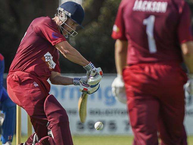 Luke Robertson cracked 91 for Red Hill on Saturday. Picture: Valeriu Campan