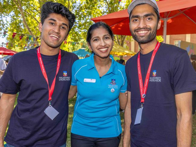 Adelaide Uni’s O-Week welcome fiesta. Picture: Ben Clark