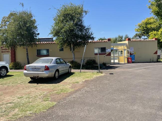 The Mortlake Outdoor Swimming Pool was broken into over the weekend. Picture: Jack Colantuono