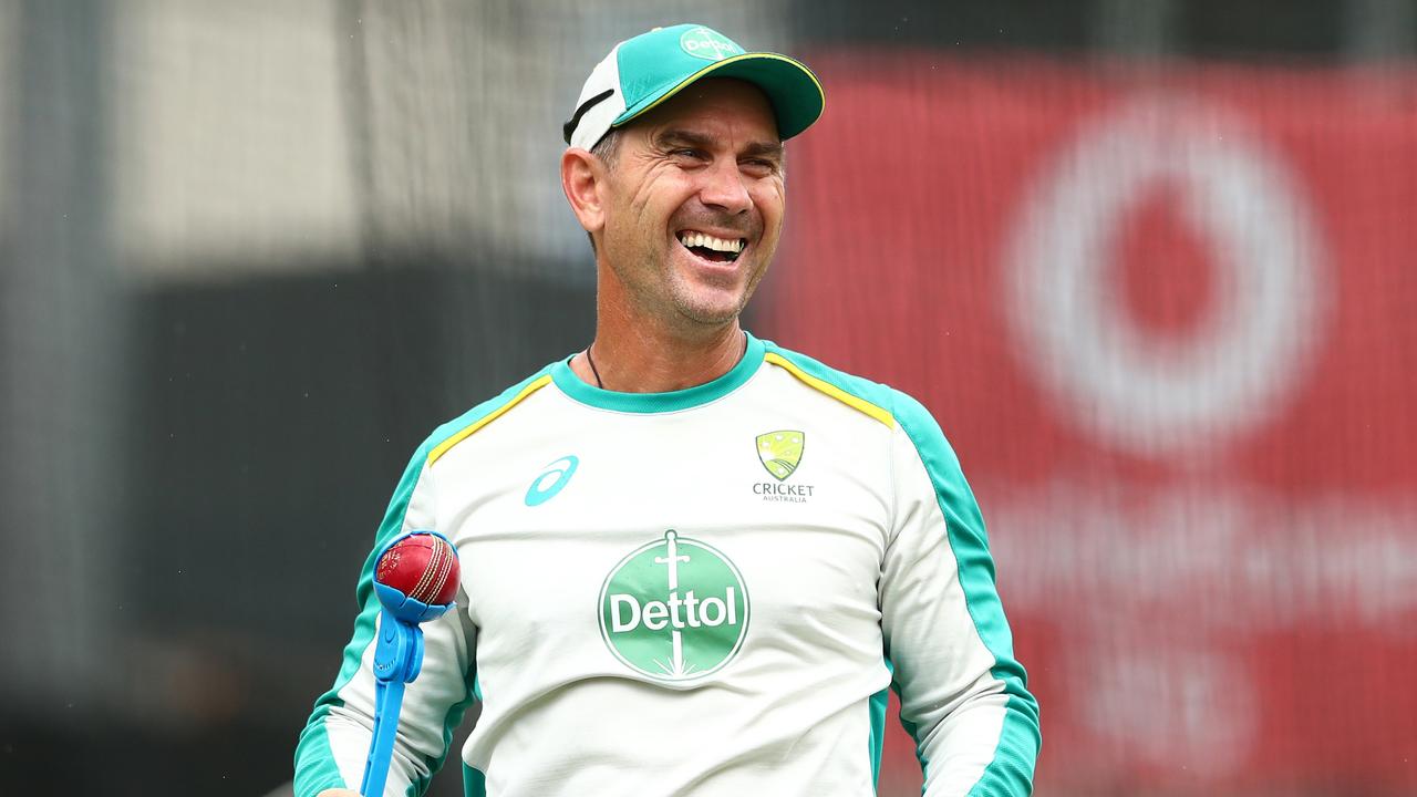 Justin Langer is cold-blooded. Photo by Chris Hyde/Getty Images.