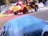 CCTV of moments before ute struck woman on road in Penrith
