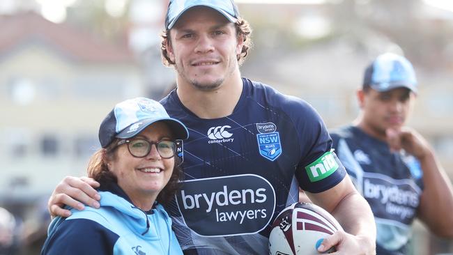 James Roberts could only dream of an Origin career like Liz Steet’s. (Brett Costello)