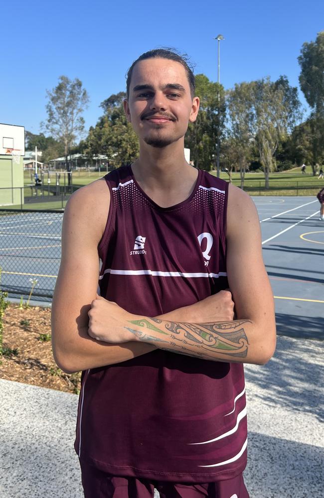 QRSS School Sport Netball under-19 boys. Pictured: Blake Armstrong