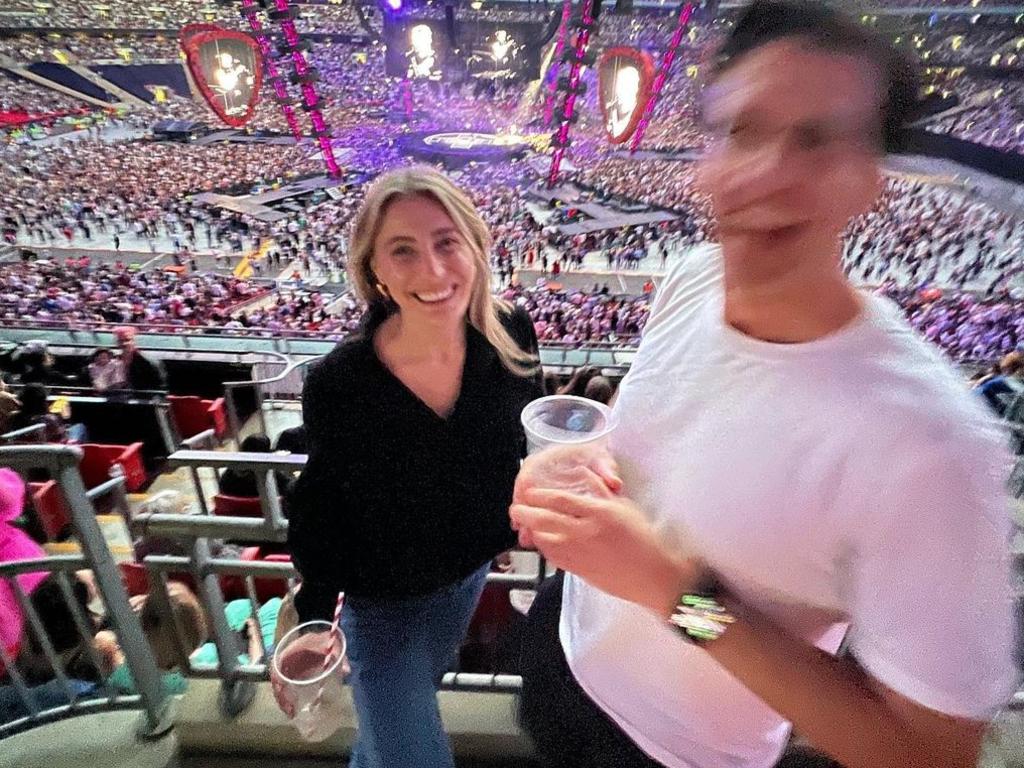 Yikes. The couple’s spat was excruciatingly awkward. Picture: Instagram