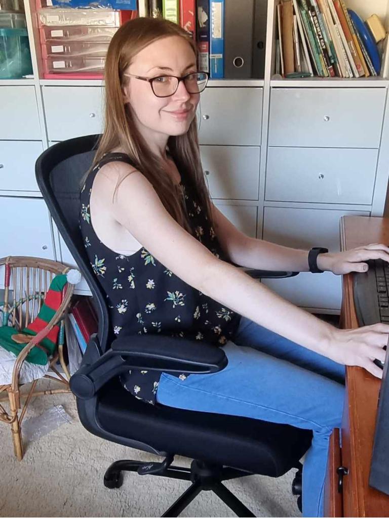 The Mimoglad Ergonomic Desk Chair is a "solid piece of kit". Picture: Rosalyn Fannin